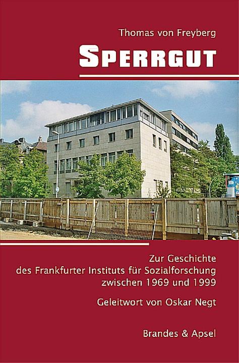Produktbild Sperrgut (Deutsch, Thomas von Freyberg, 2016)
