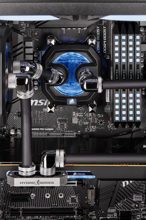 Produktbild Corsair CX-9059008-WW Computer Kühlkomponente Kühlmittelrohr 3 Stück(e) Schwarz (1 m, Kunststoff)