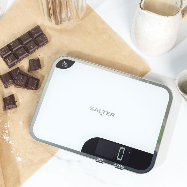 Produktbild Salter 1064 WHDR Mini-Max 5kg Digital Kitchen Scale - White