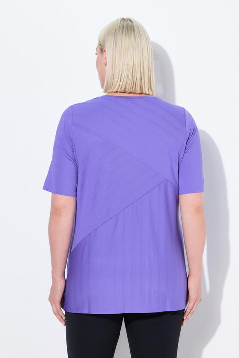 Immagine prodotto Ulla Popken Maglia funzionale ad asciugatura rapida con scollo a girocollo e maniche lunghe (46, 48)