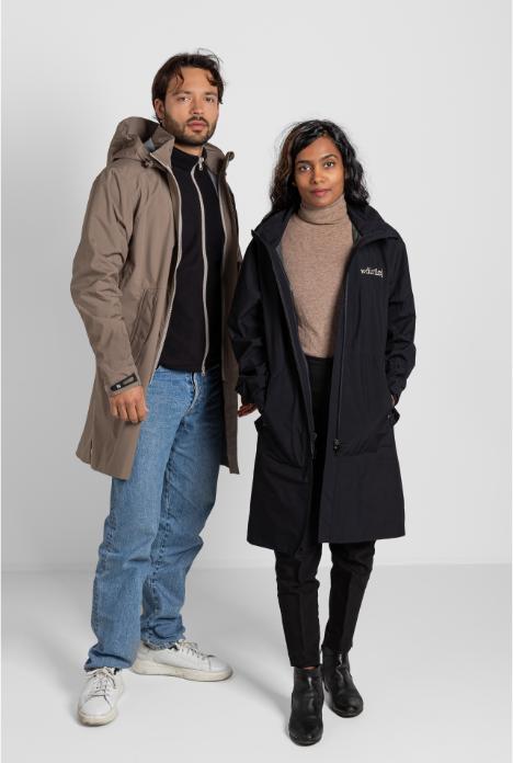 Productafbeelding dirtlej weathershield raincoat, black (M)