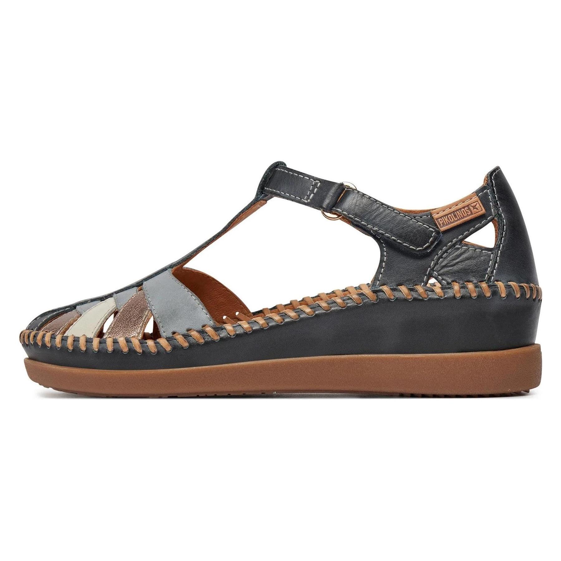 Pikolinos, Damen, Sandalen, Cadaques, Blau, (36)