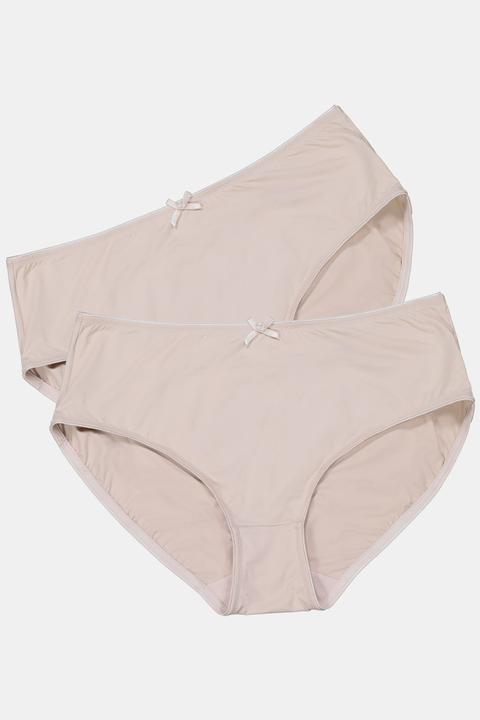 Produktbild Ulla Popken Midi-Slips, 2er-Pack, Mikrofaser (60)