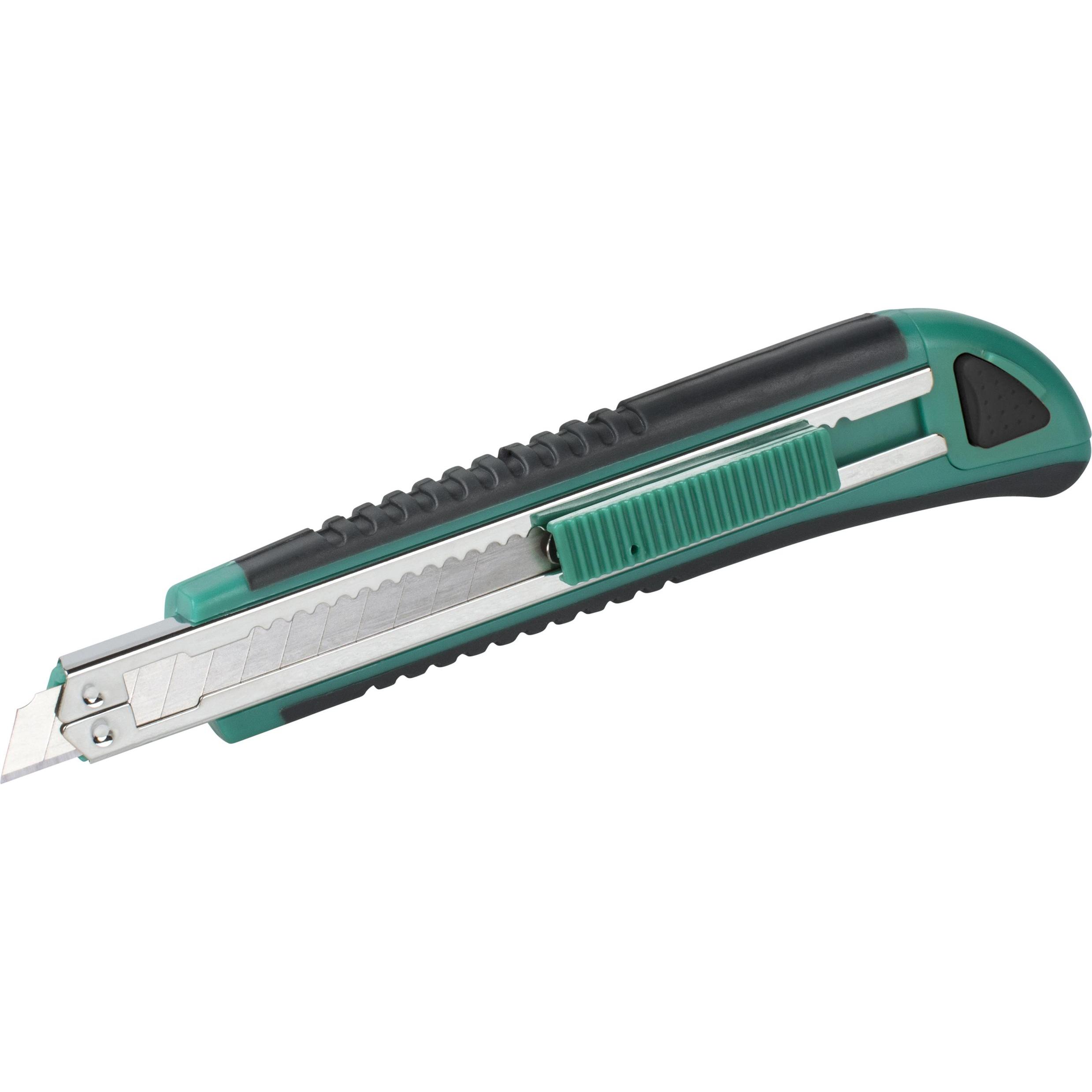 wolfcraft, Cutter, Abbrechklingen-Messer Kunststoff 2K 9 mm (Cutter)