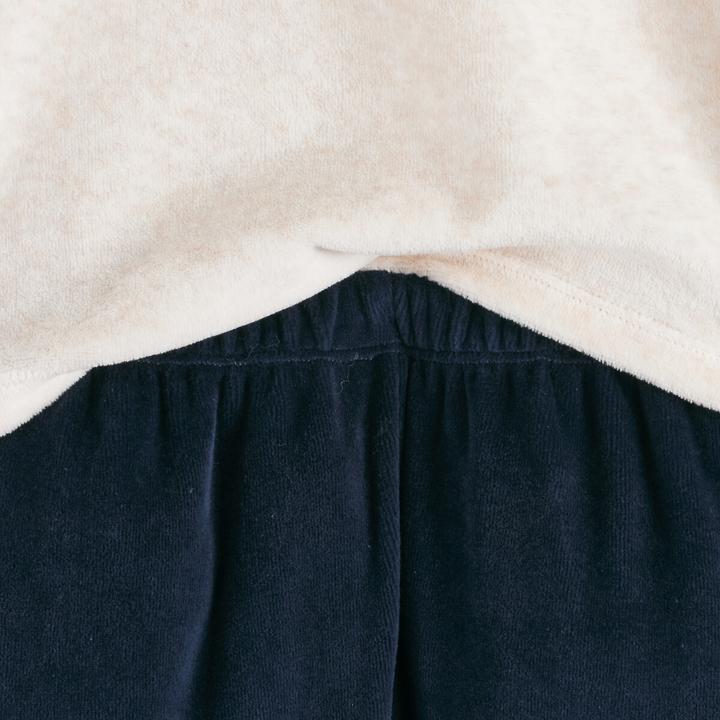 Produktbild La Redoute Collections Samtpyjama mit Füssen (152)