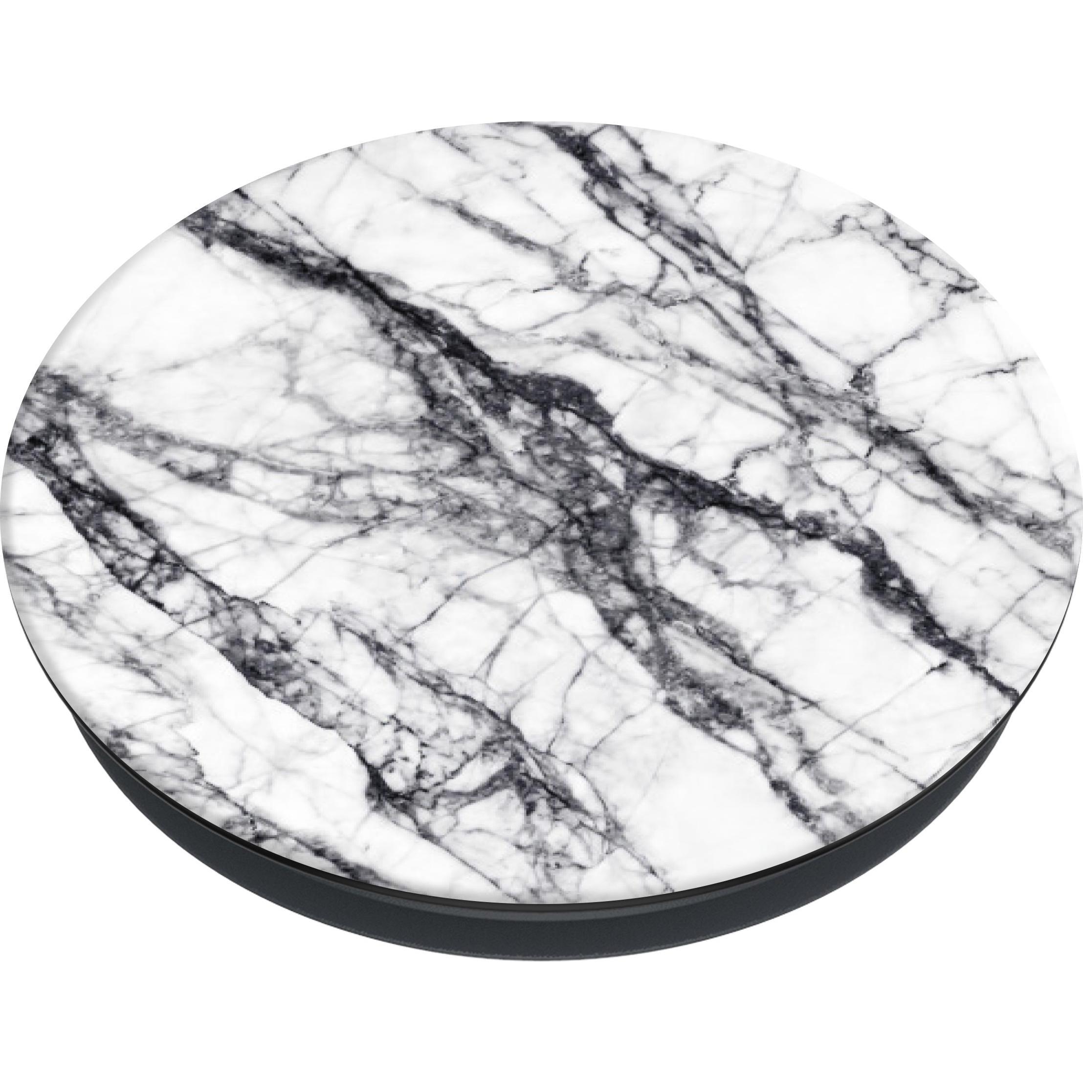 Thumbnail - PopSockets Mobilgerät-Halterung White Stone Marble, Smartphone Halterung, Weiss