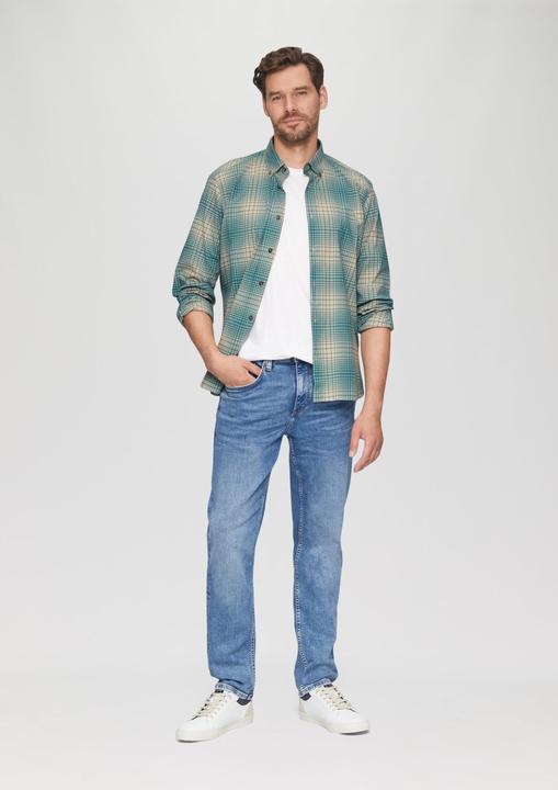 Immagine prodotto s.Oliver Hemd Regular Fit: Hemd aus Baumwollstretch mit Button-Down-Kragen (S)