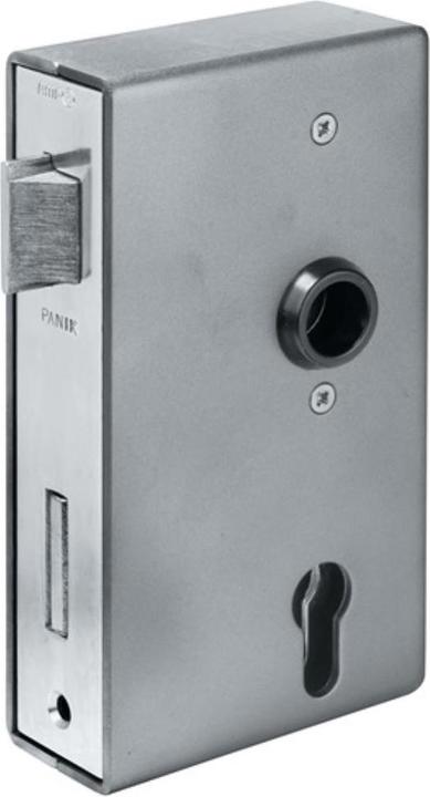 Amf Panikgittertorschloss 140PGN Panik-Funktion D käntig 33/60/72/9 mm DIN rechts Edelstahl