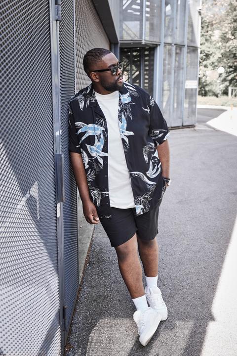 Produktbild Sthuge Bermuda, Regular Fit, Leinenmix, Elastikbund (XXL)