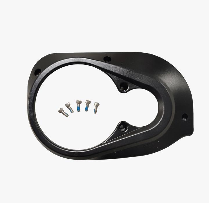 Actual product image Rockrider Motorabdeckung E-Expl140 links ABS Polycarbonat