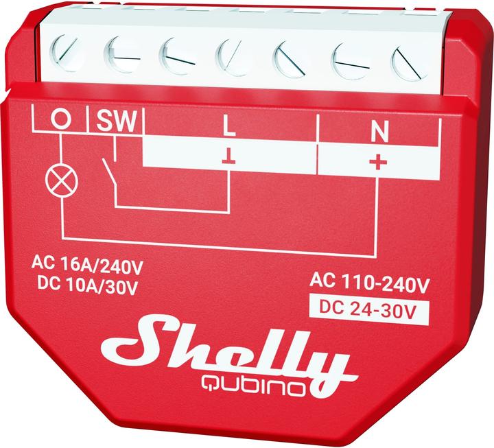 Actual product image Shelly Qubino Wave 1PM (Switch actuator)