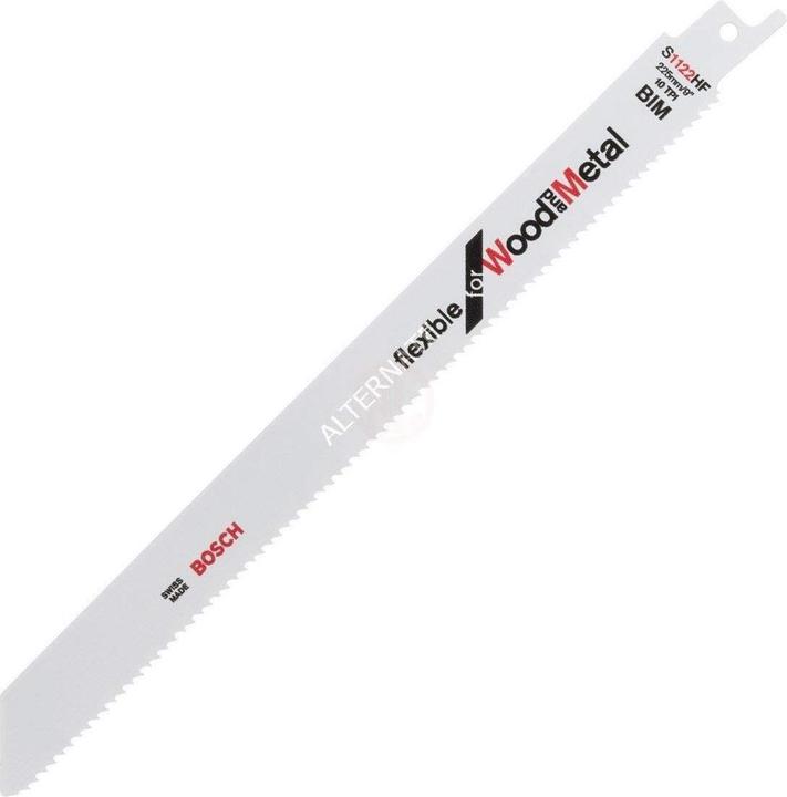Immagine prodotto Bosch Professional Zubehör Lama per sega a nastro S 1122 HF, flessibile per legno e metallo, confezione da 5