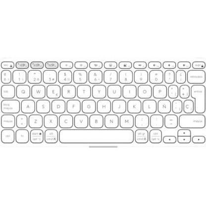 Logitech KEYS-TO-GO 2 (IT), Tablet Tastatur, Grau