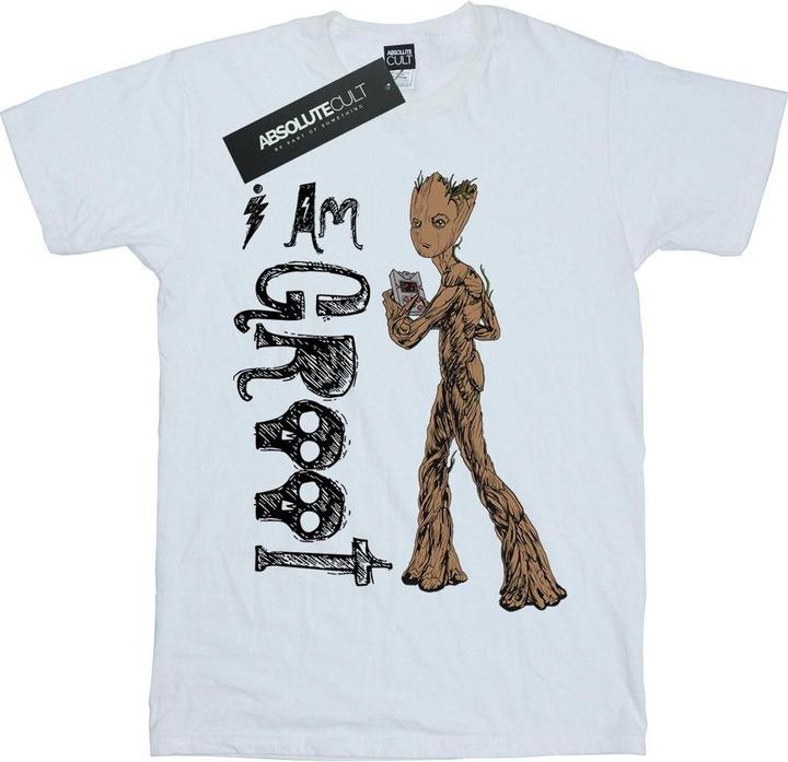 Image du produit - T-shirt AVENGERS INFINITY WAR AM TEENAGE GROOT - Garçon (128)