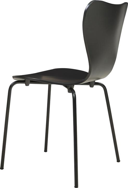 Image du produit En.Casa Esszimmerstuhl Essunga 4er Set Schwarz