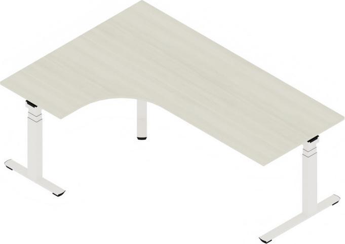 Palmberg Table CREW C Lift Crema Beech W: 2000