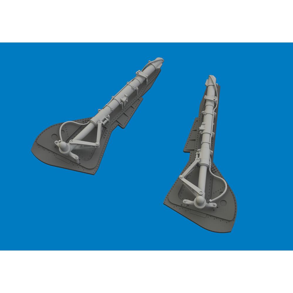 Eduard Fw 190A-8 undercarriage legs PRINT for