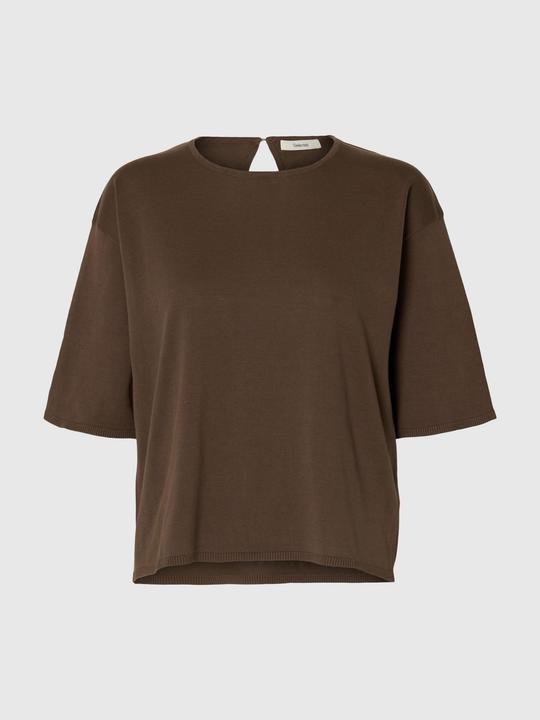 Immagine prodotto Selected Baumwoll Bluse mit 2/4 Ärmeln (L)