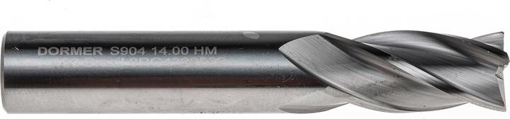 Actual product image Dormer S904 CARBIDE E-MILL 14.0MM