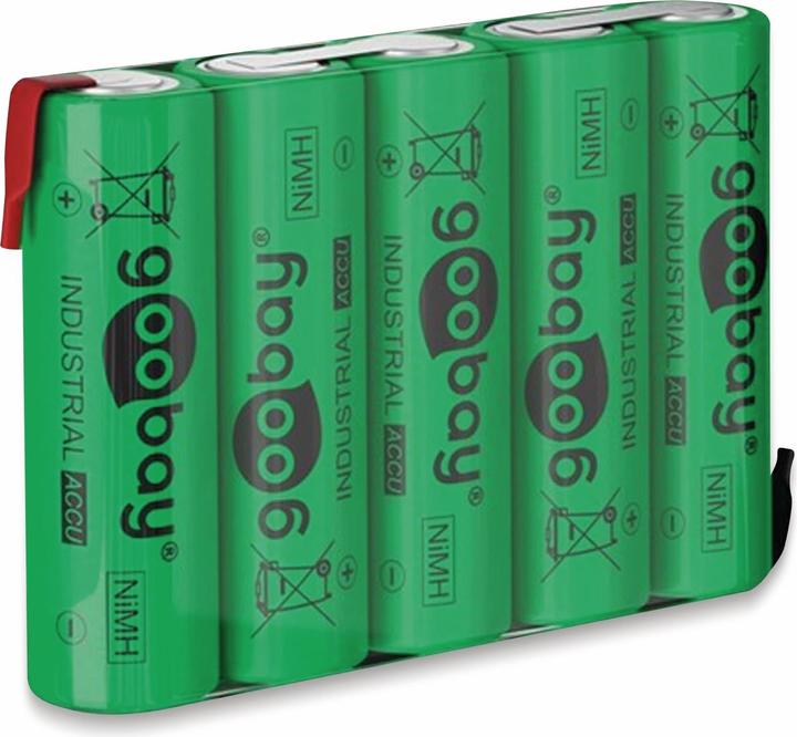 Image du produit Goobay 5x AA (Mignon) (5 pcs, AA / LR6 / LR06 / Mignon / R6 / R14505, 2100 mAh)