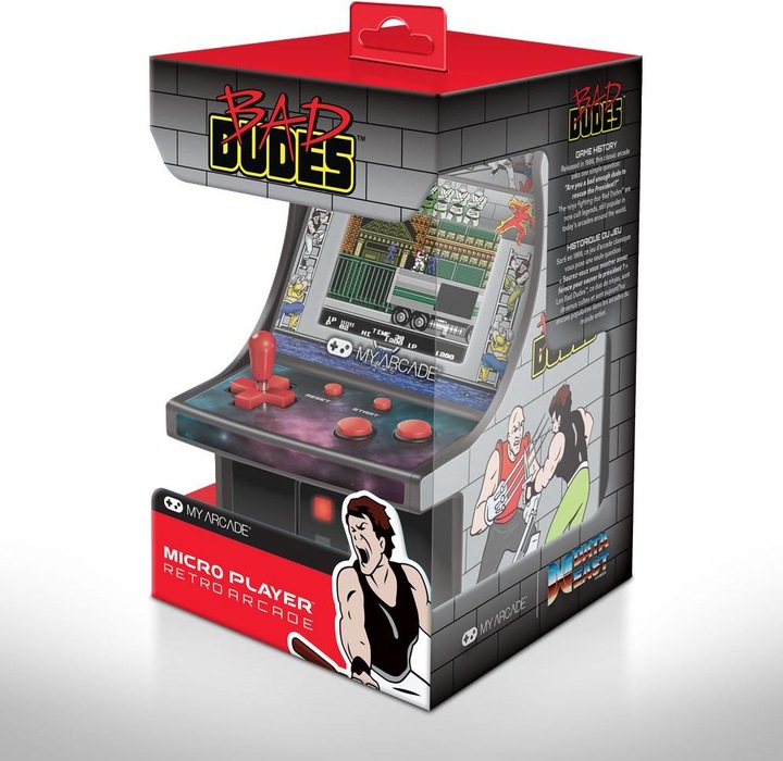 Image du produit MyArcade Mon Arcade Bad Dudes Micro Player