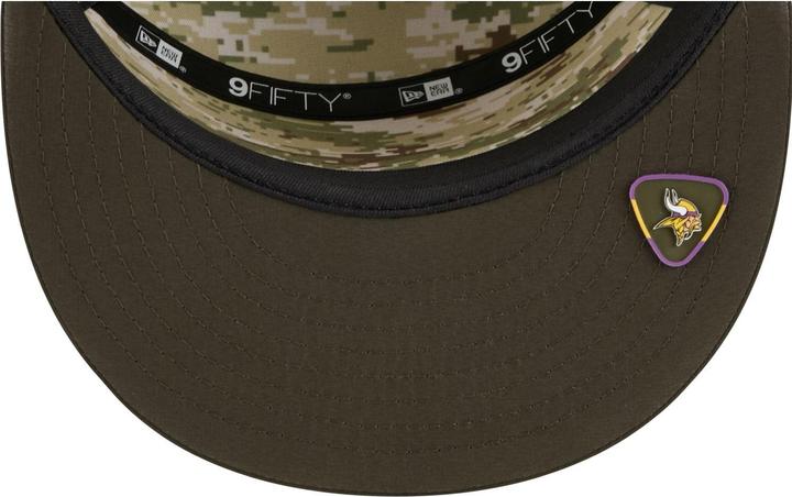 Produktbild New Era 9Fifty Split Panel Cap - Salute Minnesota Vikings (One Size)