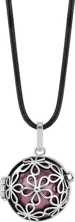 Image du produit Bell MUMMY - Collier femme Jingle petites fleurs - violet K2SF18 (L) (950 Platine)