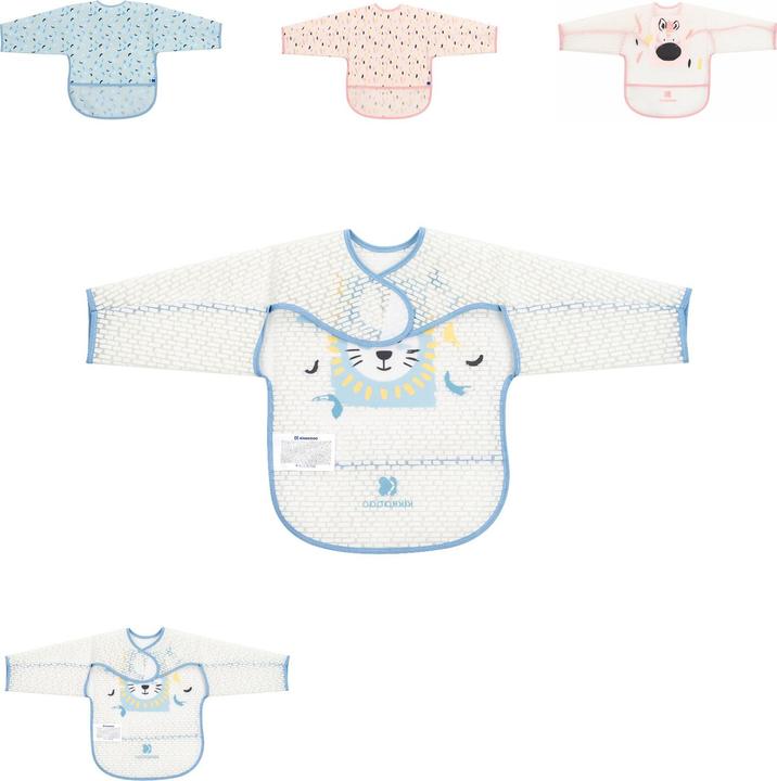 Immagine prodotto Kikkaboo Bavaglino per bambini Arty Sleeve EVA (4 mesi)