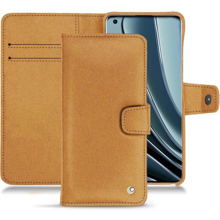 Thumbnail - Noreve Lederschutzhülle Wallet (OnePlus 10 Pro), Smartphone Hülle, Beige