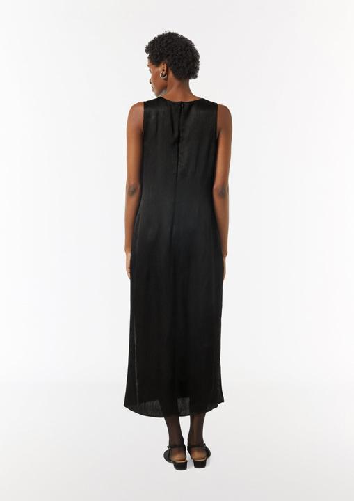 Image du produit Comma Kleid Kleid mit Crépestruktur und Schlitzen (38)