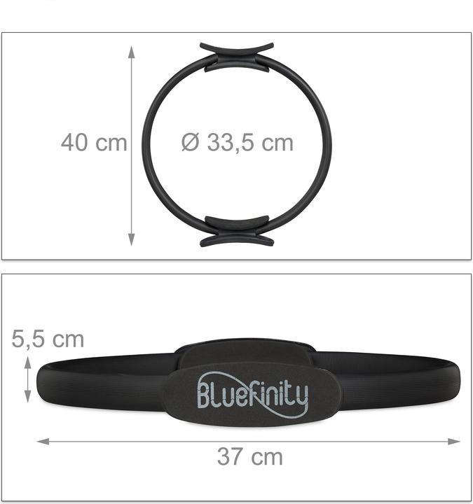 Actual product image Relaxdays Pilates ring