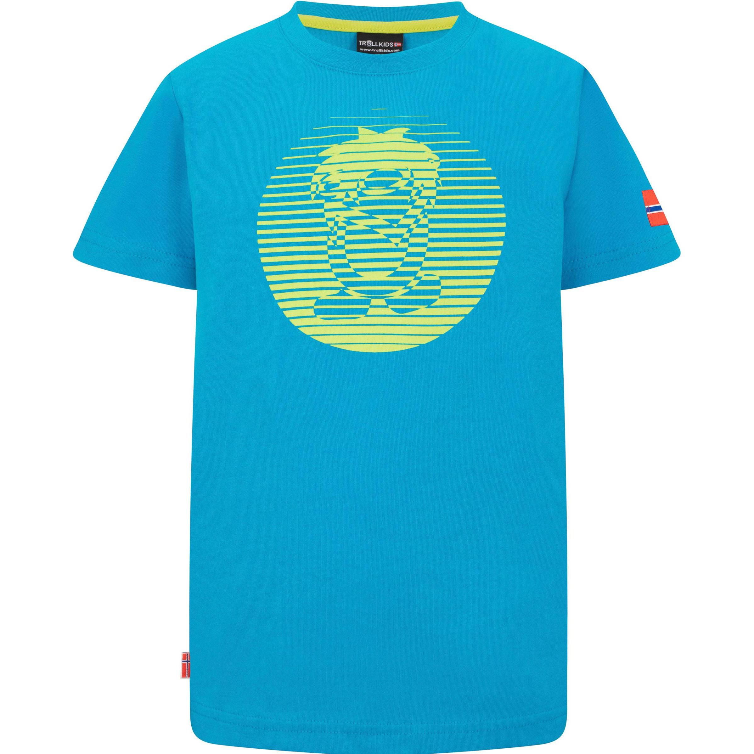 Trollkids, Unisex, Shirt, Kid's Troll T Pro, Blau, (176)