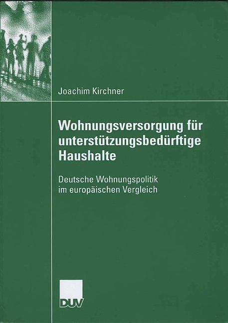 Produktbild Wohungsversorgung für unterstützungsbedürftige Haushalte (Deutsch, 2006)