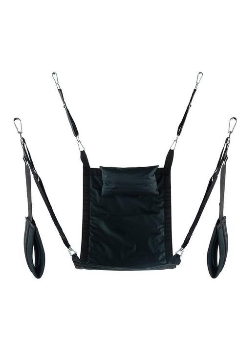 Produktbild Mr. Sling Rectangular canvas sling - 4 points - Full set - Black