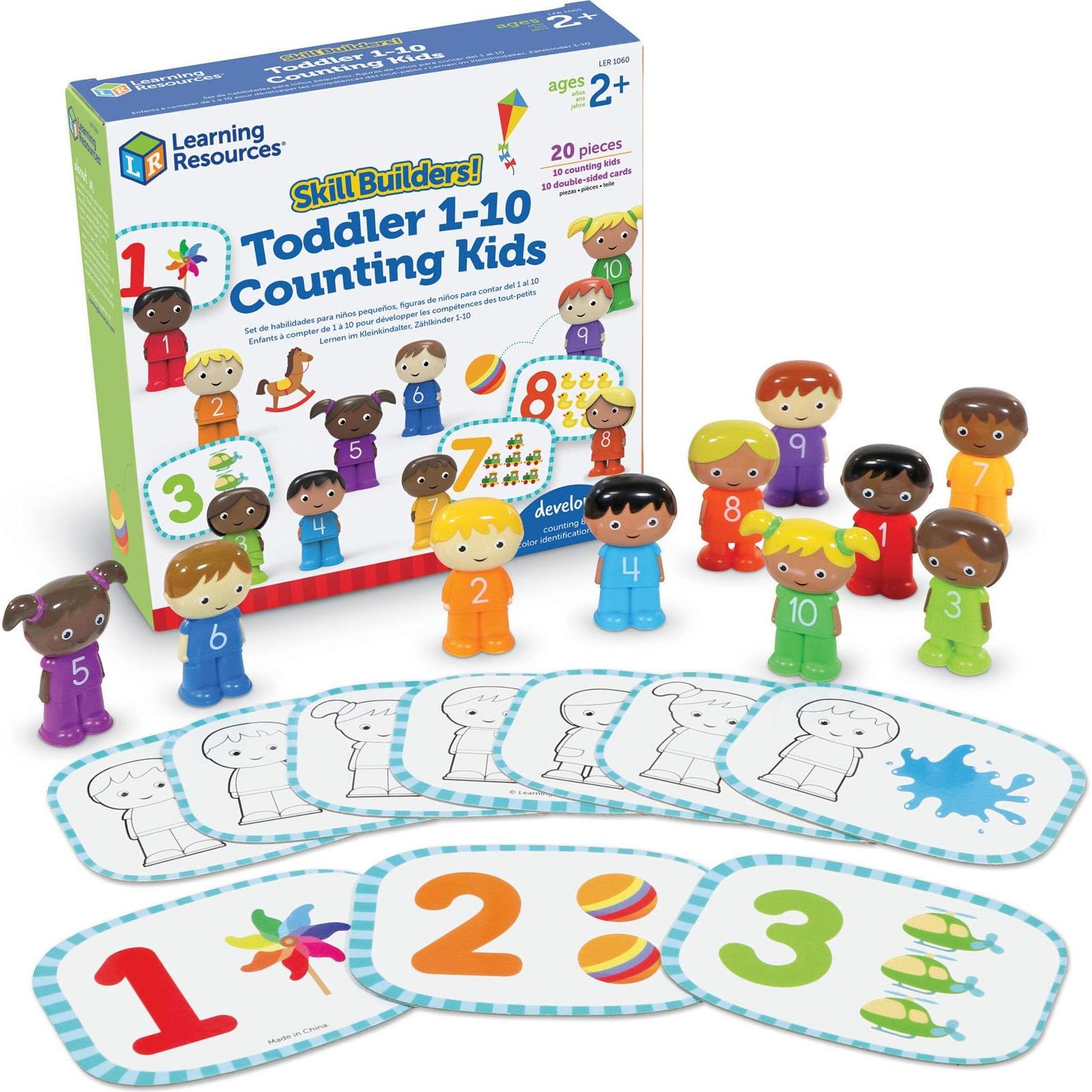 Thumbnail - Learning Resources Skill Builders! Toddler 1-10 Counting Kids - (LSP1060-SCA)