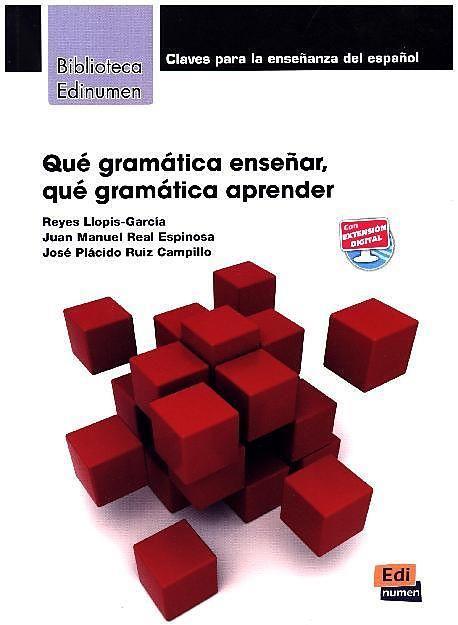 Produktbild Qué gramática enseñar, qué gramática (Deutsch, JoséPlcido, JuanManuel/RuizCampillo, Llopis-Garcia, Reyes/RealEspinosa, 2012)