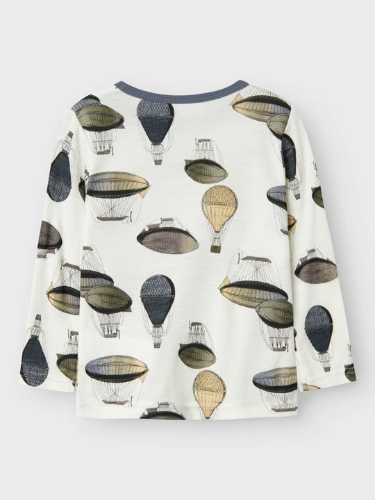 Actual product image Name it Nmmwillitus Wool Ls Top Noos (110)
