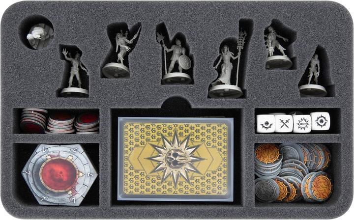 Actual product image Feldherr HSCA050P07 - Half-Size Case 50 for Warhammer Underworlds: Harrowdeep - The Exiled (Foam material)
