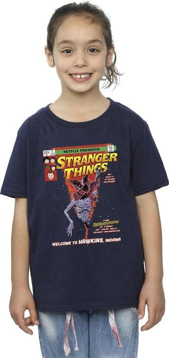 Produktbild Netflix Stranger Things Comic Cover TShirt Mädchen (140, 146)