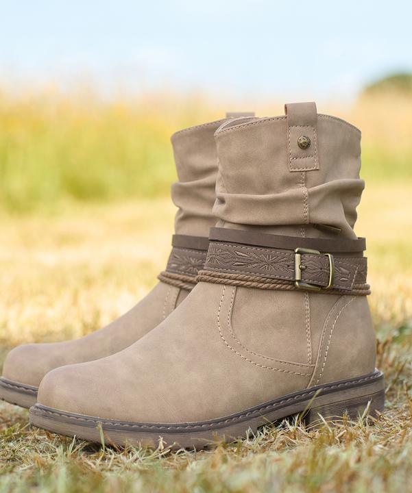 Image du produit Joe Browns Woven Pattern Buckle Strap Ankle Boots (38)