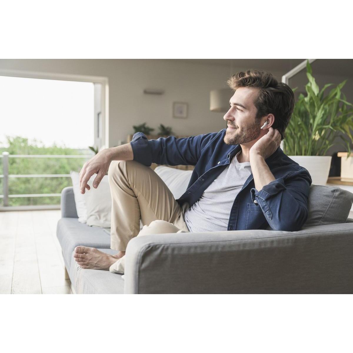 Thumbnail - Cellularline Wireless Tiny weiss True Wireless In-Ear Headset für bluetoo BTTINYTWSW (keine Geräuschunterdrückung, 3 h, ...