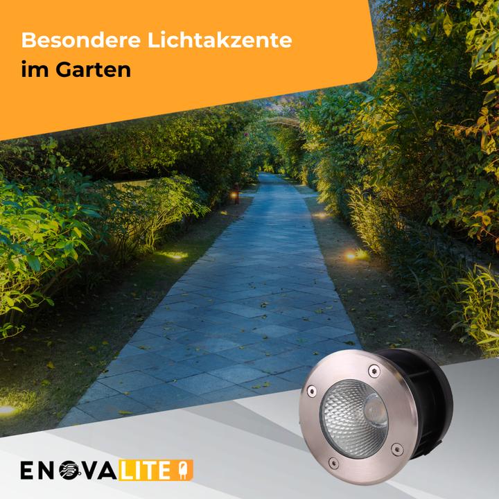 Produktbild Enovalite LED Bodeneinbaustrahler (3600 lm, IP67)
