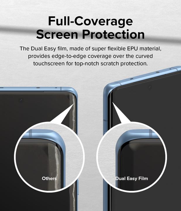 Image du produit Ringke Screen Protector for Oneplus 12R DUAL EASY FILM 2 pack, w installation Jig (2 pcs, OnePlus 12R)