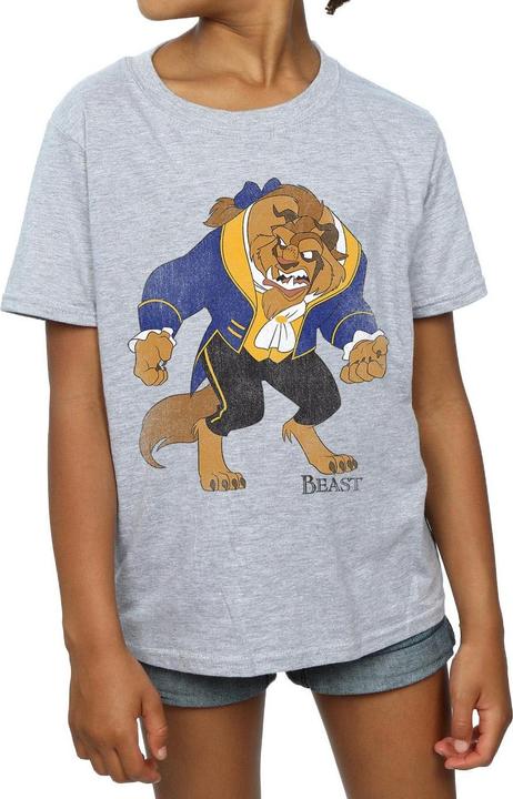 Produktbild Disney Beauty And The Beast Classic Beast TShirt Mädchen (152, 158)
