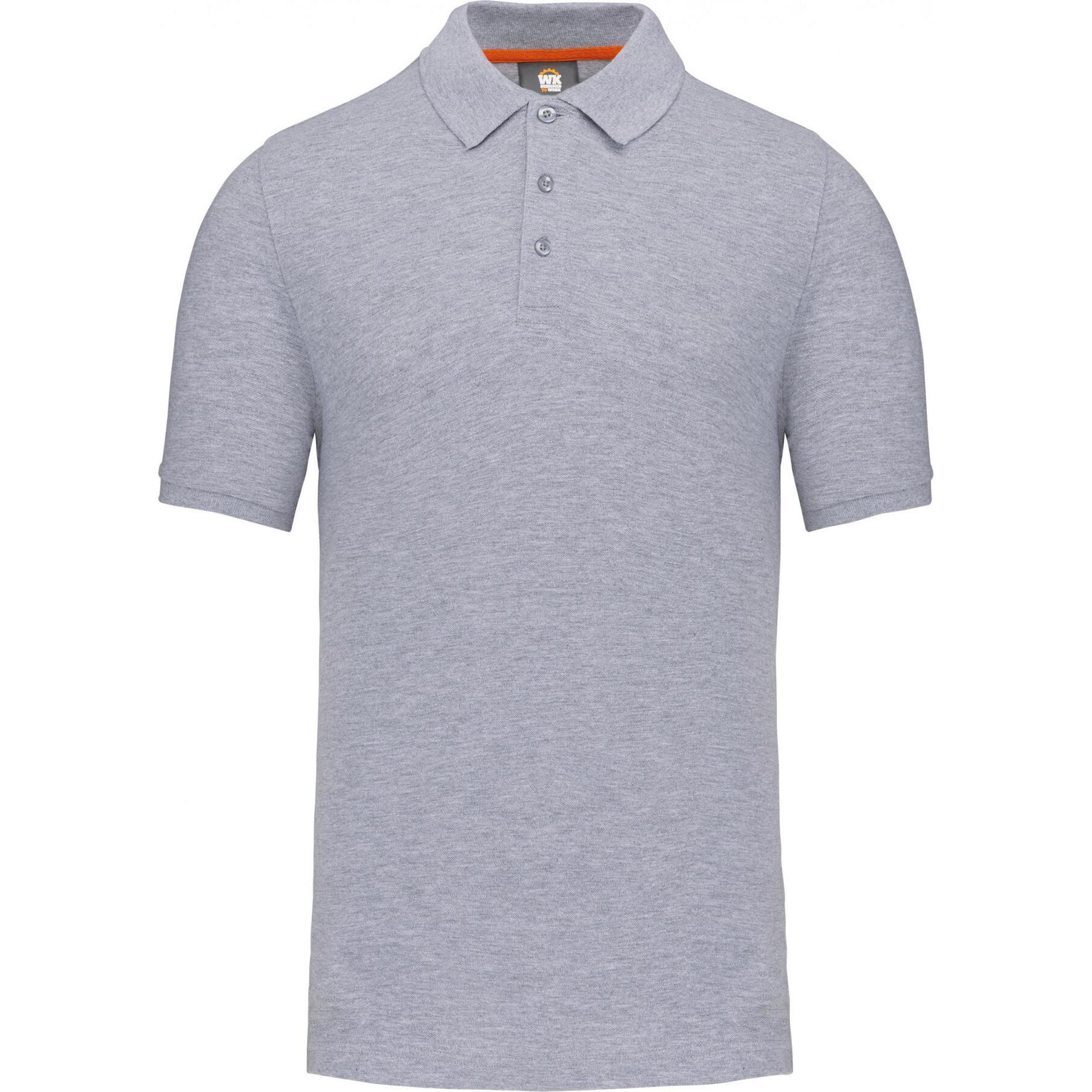 Kariban, Herren, Shirt, Ökologisch verantwortliches Polo-Shirt, Grau, (XS)