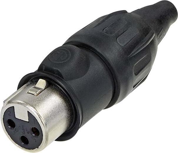 Actual product image Neutrik NC3FX, XLRf cable connector