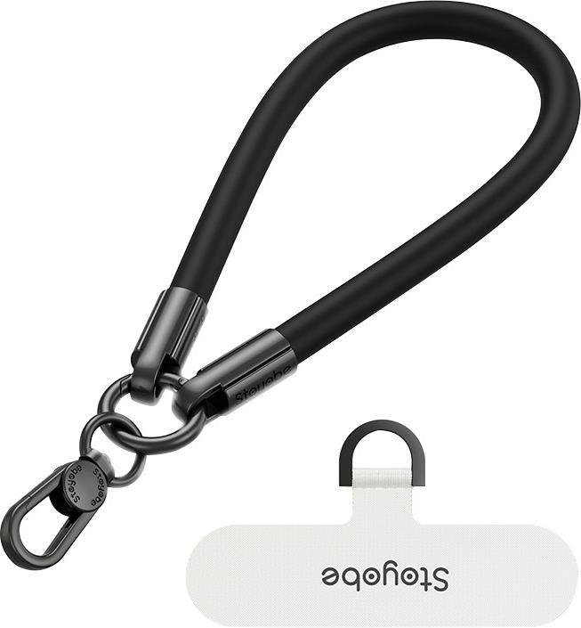 Actual product image - PL-II Premium Silikon-Handgelenkband Schwarz