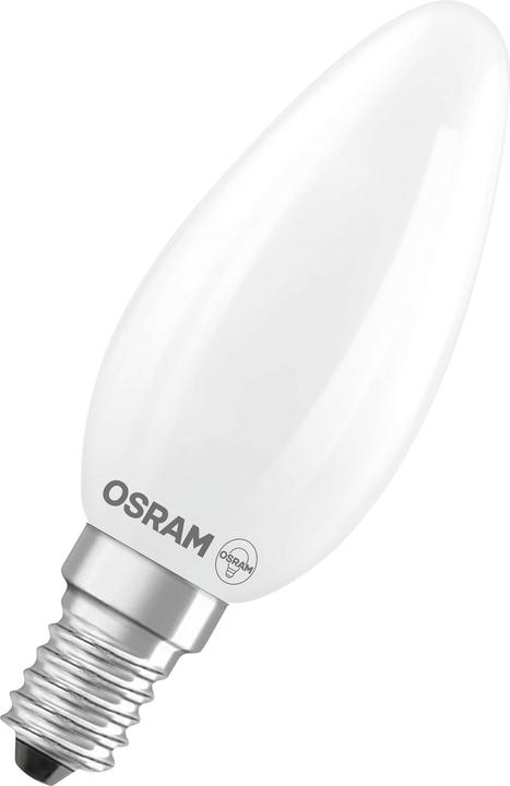Image du produit Osram LED Leuchtmittel LED Retrofit CLASSIC B 3.4W 827 Frosted E14 Warm weiss 4099854467646 (E14, 470 lm, 1x)