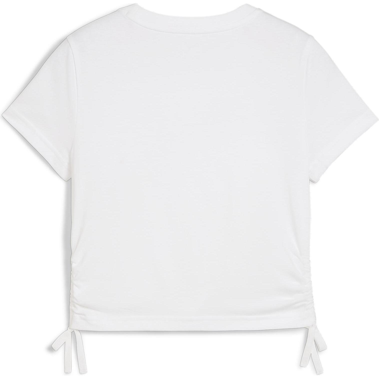 Thumbnail - Puma, Mädchen, Sportshirt, ESS METALLIC Knotted Tee G (140), Silber, 140