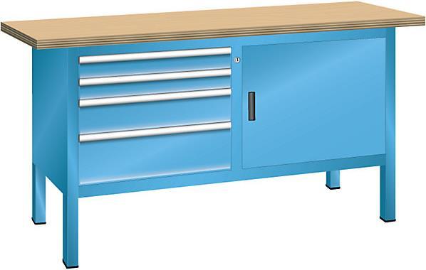 Produktbild Lista Kompaktwerkbank, Höhe 840 mm (150 cm, 70 cm)